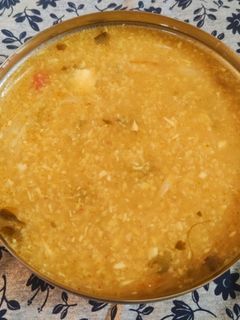 குதிரைவாலி அரிசி கஞ்சி(kuthiraivali kanji recipe in tamil) செய்முறை முக்கிய புகைப்படம்