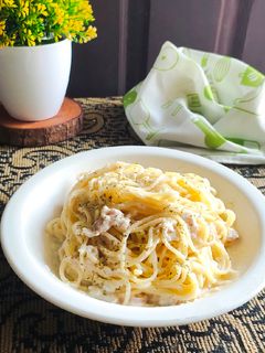 Foto resep Spaghetti Carbonara