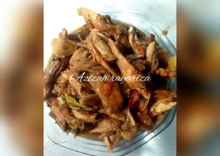  Resep  Ayam suwir bumbu  iris  oleh Azizah Rayariza Cookpad
