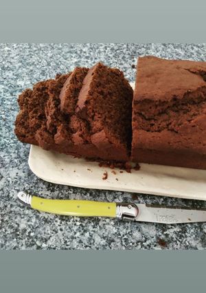 Une photo de Cake au chocolat Cyril Lignac
