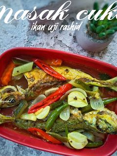 Gambar Masak cuka ikan uji rashid a.k.a ikan lolong