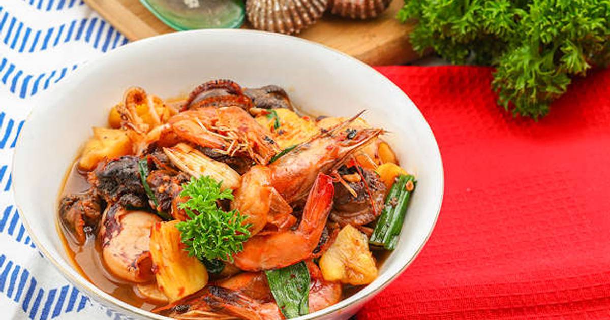 Resep Resep Seafood Nanas Pedas Oleh Dapurkobe Cookpad