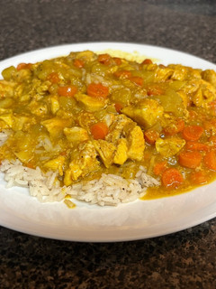 A picture of Chicken Curry.