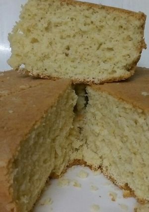 A picture of Sponge lemon cake#festivecontest#Mombasa.