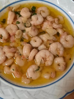 Una foto de Gambas al Ajillo