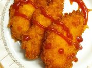 A picture of tumeric fried chicken