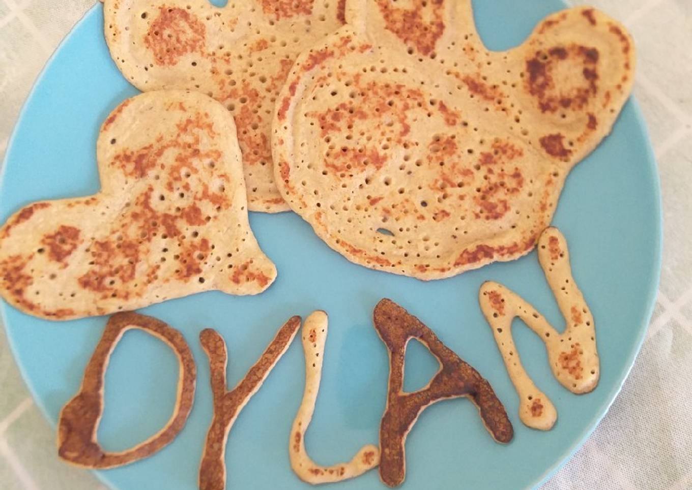Hotcakes de avena y banana