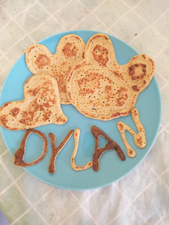 Una foto de Hotcakes de avena y banana