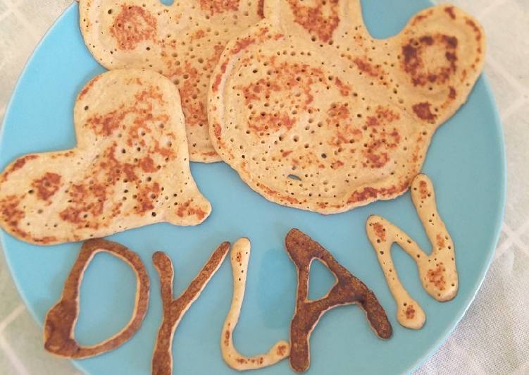 Hotcakes de avena y banana
