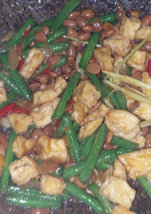 Foto resep Tumis kacang panjang tauco medan