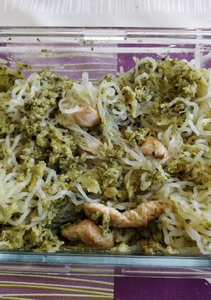 Una foto de Plato de pasta muy baja en Carbohidratos