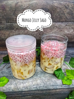 Foto resep Mango Jelly Sago
