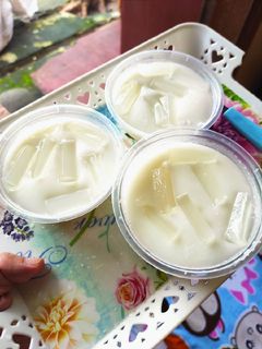 Foto resep Silky pudding leci