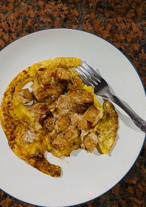 Foto resep Telur tahu dadar