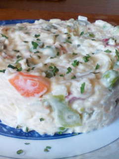 Una foto de Ensalada de arroz