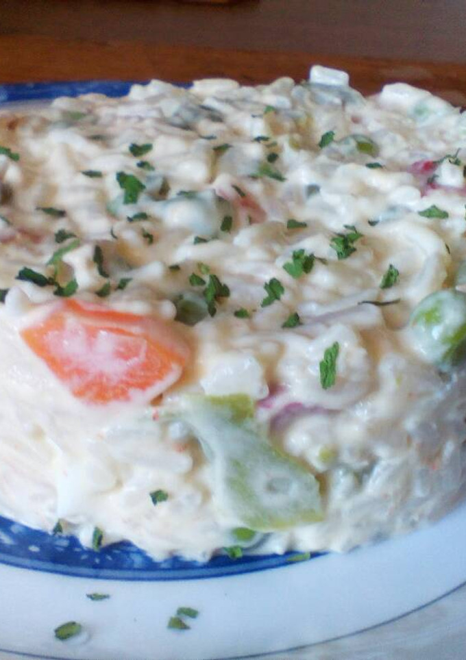 Una foto de Ensalada de arroz
