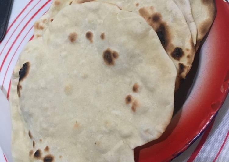 Resep: Capati homemade ala fe (Roti India) Anti Ribet!