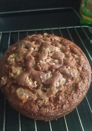 Una foto de Bizcocho de nueces y canela