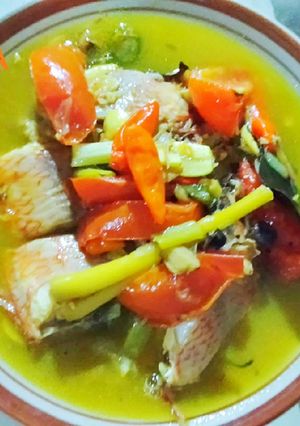 Foto resep Sup ikan nila