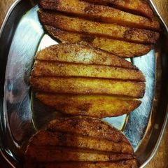 A picture of Sindhi Aloo Tuk.
