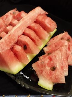 عکسی از دستور هندوانه یلدایی