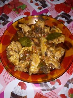 Una foto de Pollo a la cerveza