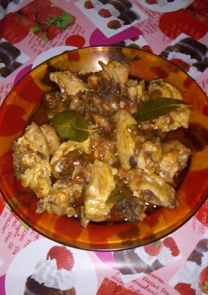 Una foto de Pollo a la cerveza