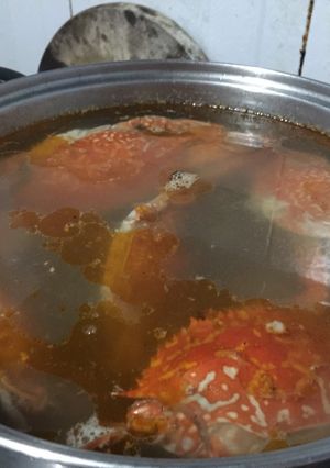 Hình của món Bánh canh ghẹ - Miền trung.