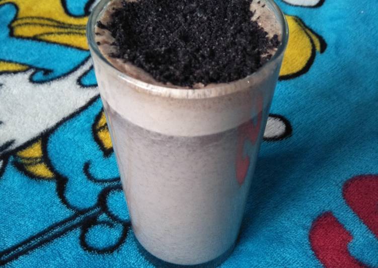 Recipe: Delicious Milkshake Oreo 🍪