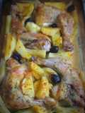Lemony and Fragrant Baked Chicken with Potatoes