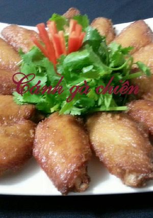 Hình của món Cánh gà chiên.