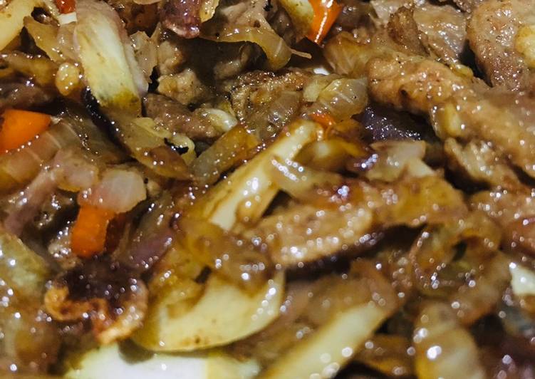 Daging sapi saus tiram