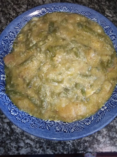 Una foto de Sopa de espárragos trigueros tmx