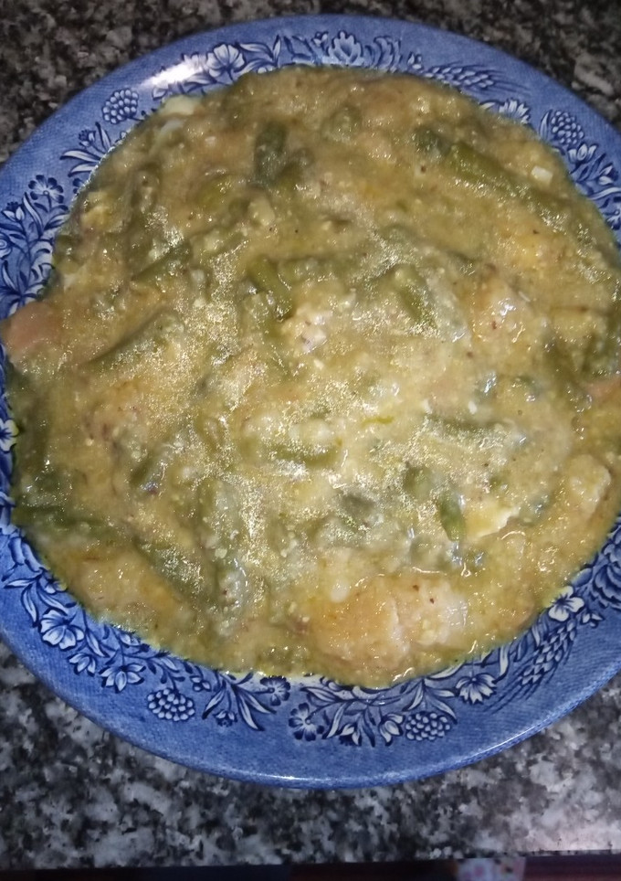 Una foto de Sopa de espárragos trigueros tmx
