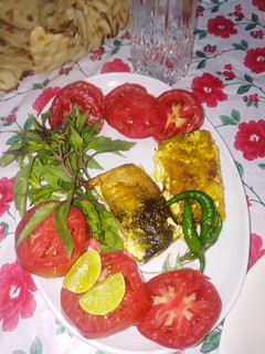 عکسی از دستور ماهی رژیمی