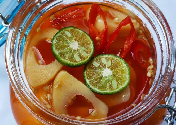 Resep Asinan Buah Salak, Enak