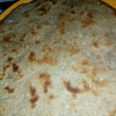 A picture of Delicious Fresh Cassava and Whole Meal Chapati.