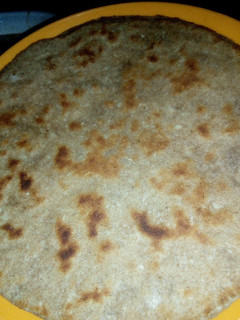A picture of Delicious Fresh Cassava and Whole Meal Chapati.
