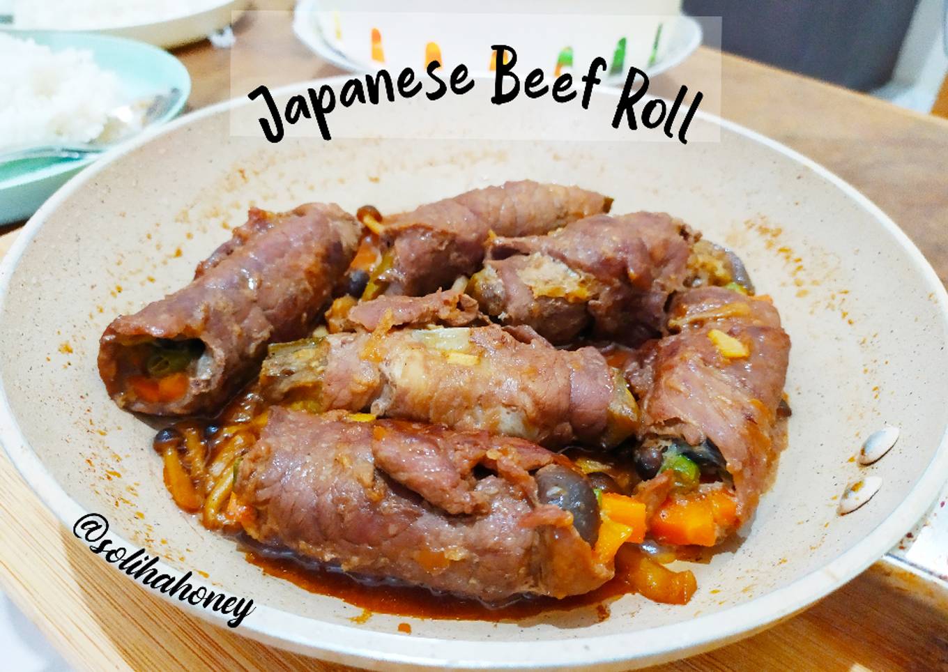 Japanese Beef Roll