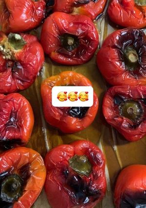 Foto de Pimentos assados na Airfryer