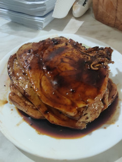 A picture of Bourbon Glazed Brined Pork Chops.