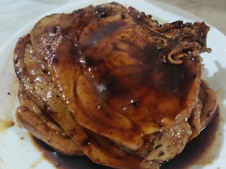 Bourbon Glazed Brined Pork Chops