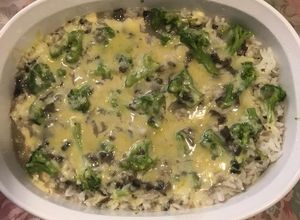 Una foto de Arroz con brócoli 🥦 tipo risotto