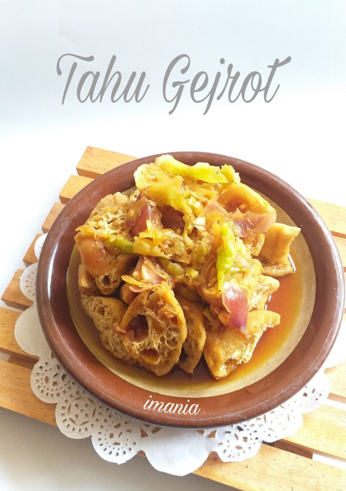 Foto resep Tahu Gejrot Khas Cirebon