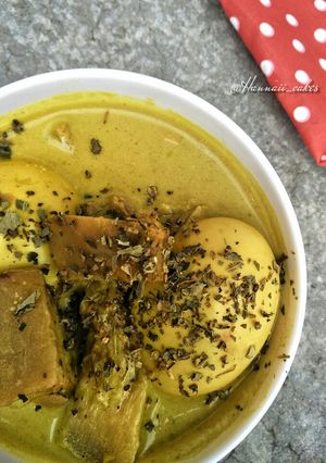 Foto resep Gulai Nangka Telur