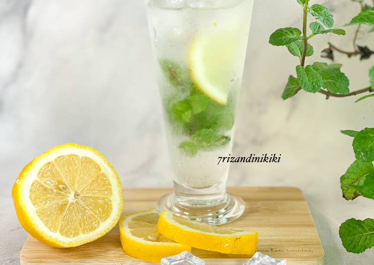 Resep Lemon mojito Anti Gagal