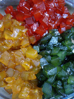 Una foto de Fruta confitada para pan de Pascua