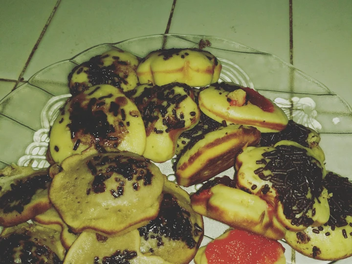 Cara Simple Membikin Resep  Kue cubit no mixer simpel yang Sempurna, Bikin Ketagihan