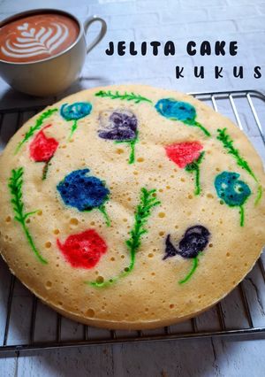 Foto resep Jelita cake kukus