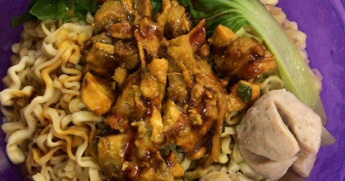 94 Resep Mie Ayam Kampung Simple Enak Dan Mudah Cookpad